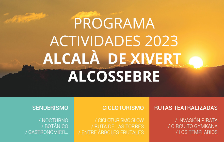 Programa Actividades 2023 Alcalà de Xivert – Alcossebre