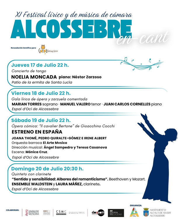 XI Festival Lírico y de Música de Cámara – Alcossebre En-Cant