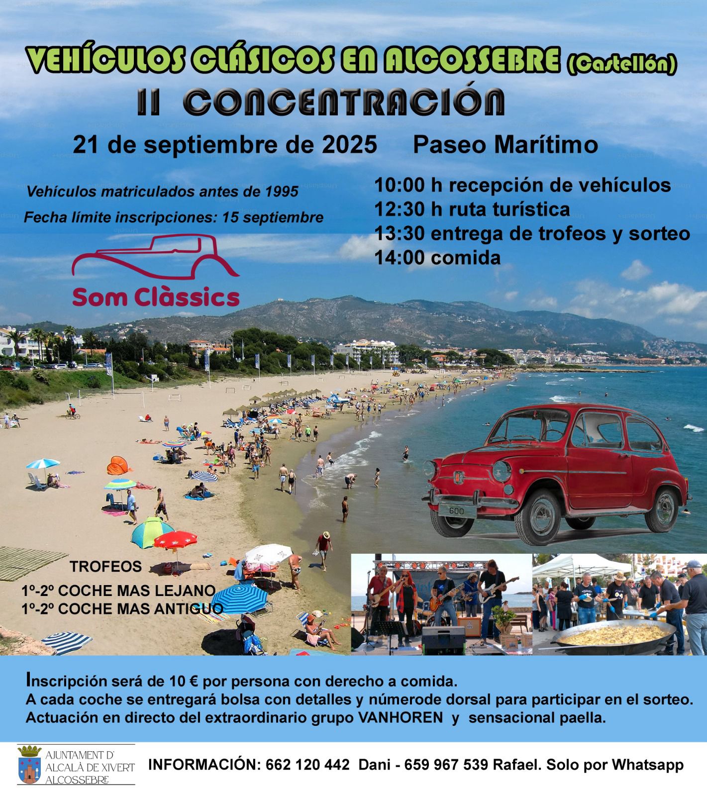 II Concentración de Vehículos Clásicos Alcossebre